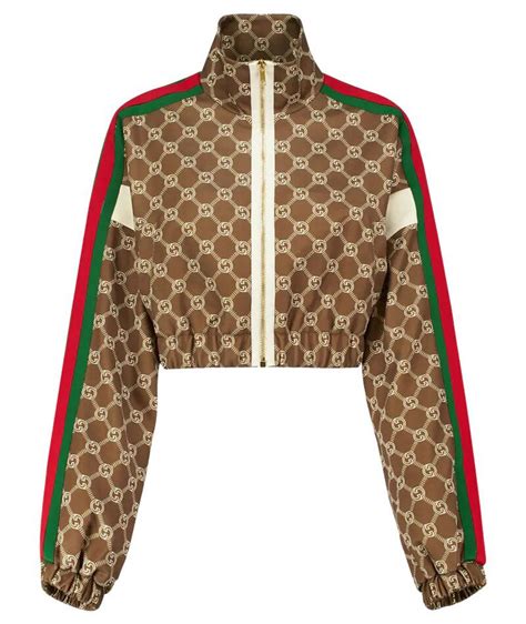 gucci track jacket replica|gucci track jacket women.